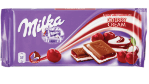 Milka Cherry Cream Bar 3.5oz 22ct